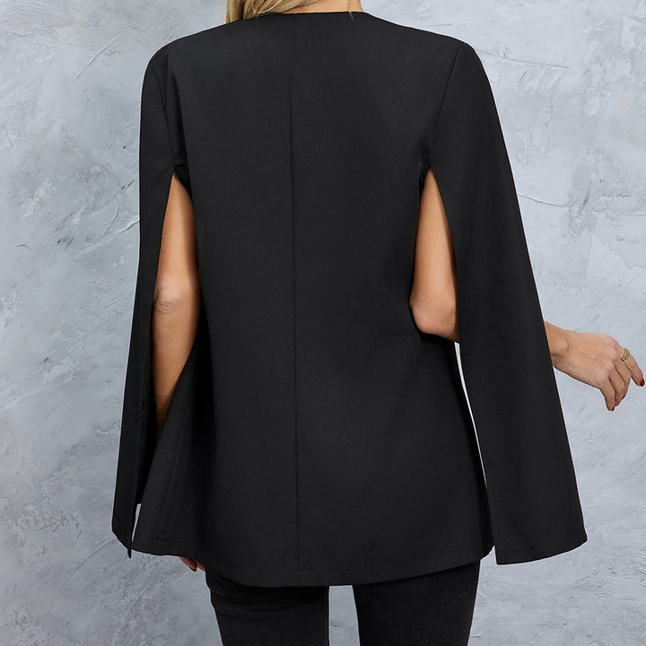 Ladies' Fashionable And Elegant Versatile Slit Sleeve Autumn And Winter New Suit Jacket