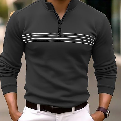 Autumn Men's Trendy Loose Lapel Sweater