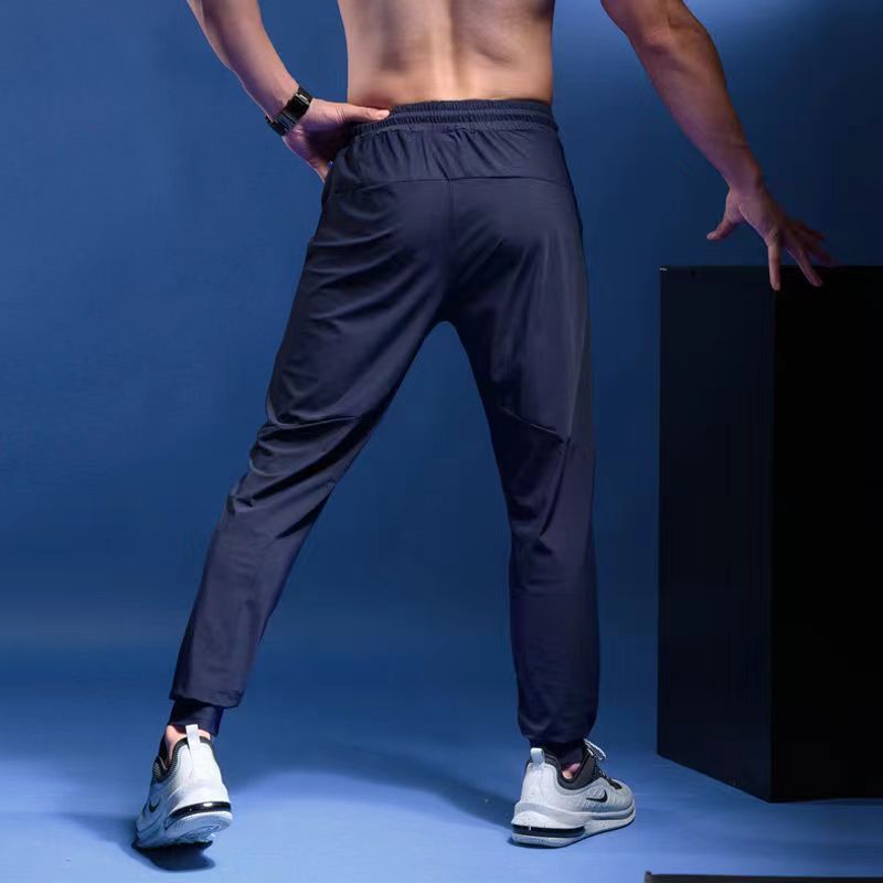Men's Light Ice Silk Casual Sweat Pants