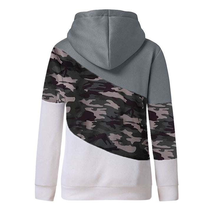 Alina Hoodies Women Camouflage hoodie Sweatshirt