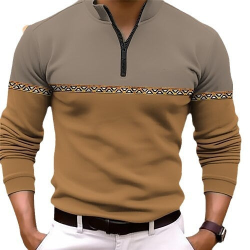 Autumn Men's Trendy Loose Lapel Sweater