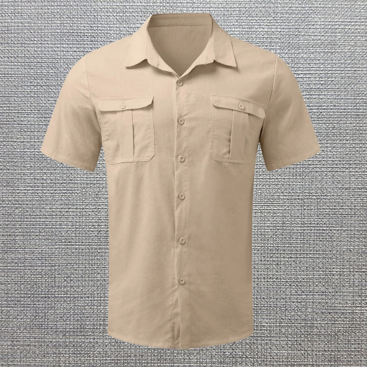 Darius - Short Sleeve Shirts with Two Chest Pockets