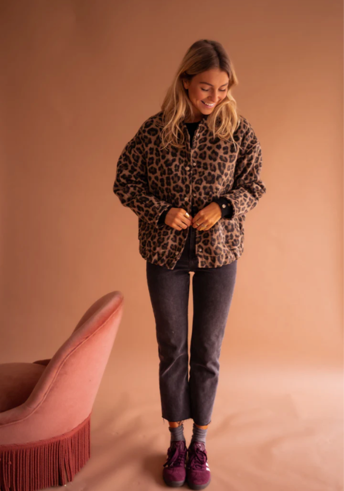 VERA™ | The Leopard Bomber Jacket