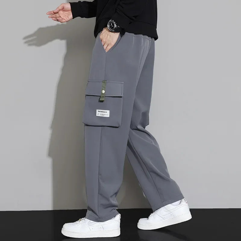 Cargo Pants for Men Straight Fit