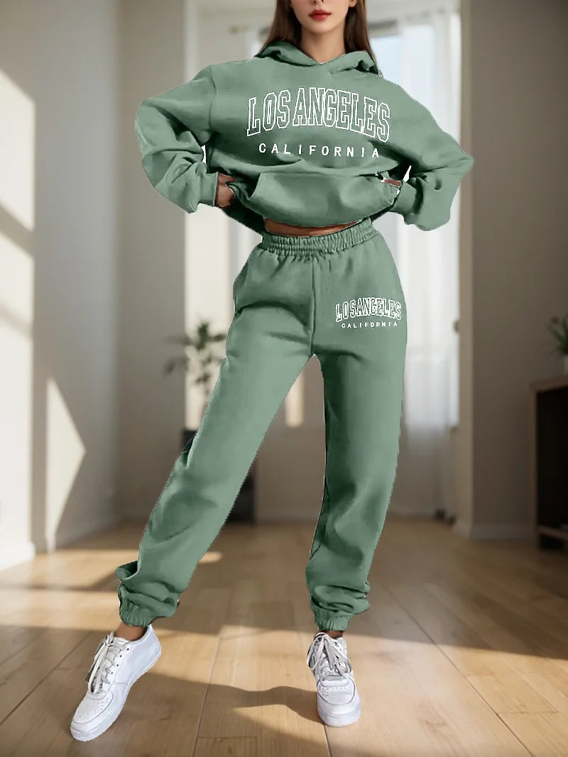 Women's Hoodies Two Pieces Sets