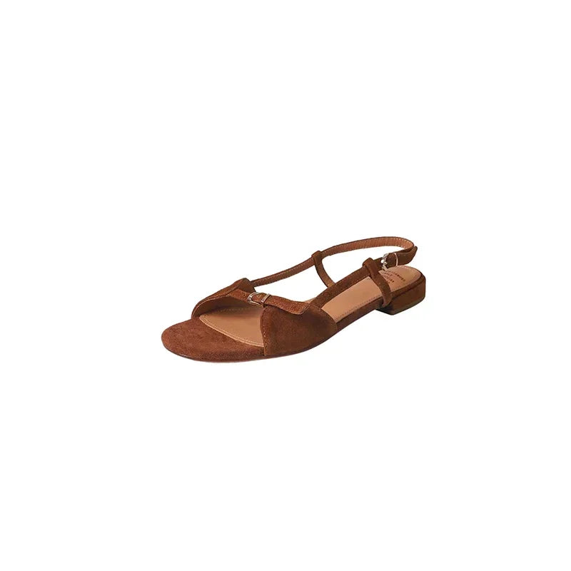 Open Toe Flats Sandal for Ladies