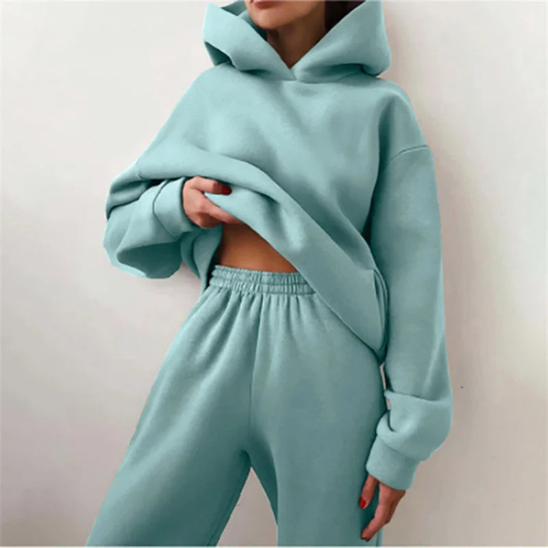 Women's Tracksuit Suit Oversized  Pullovers