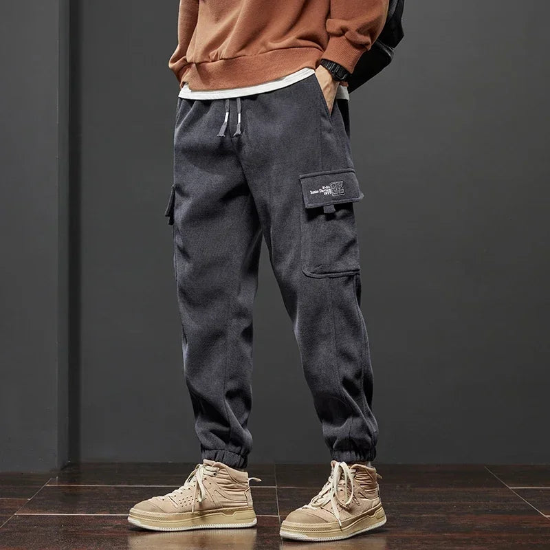 New Style Elastic Waist Casual Pants for Men