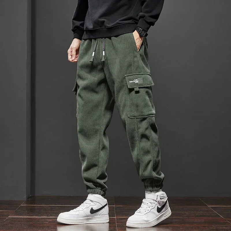 New Style Elastic Waist Casual Pants for Men