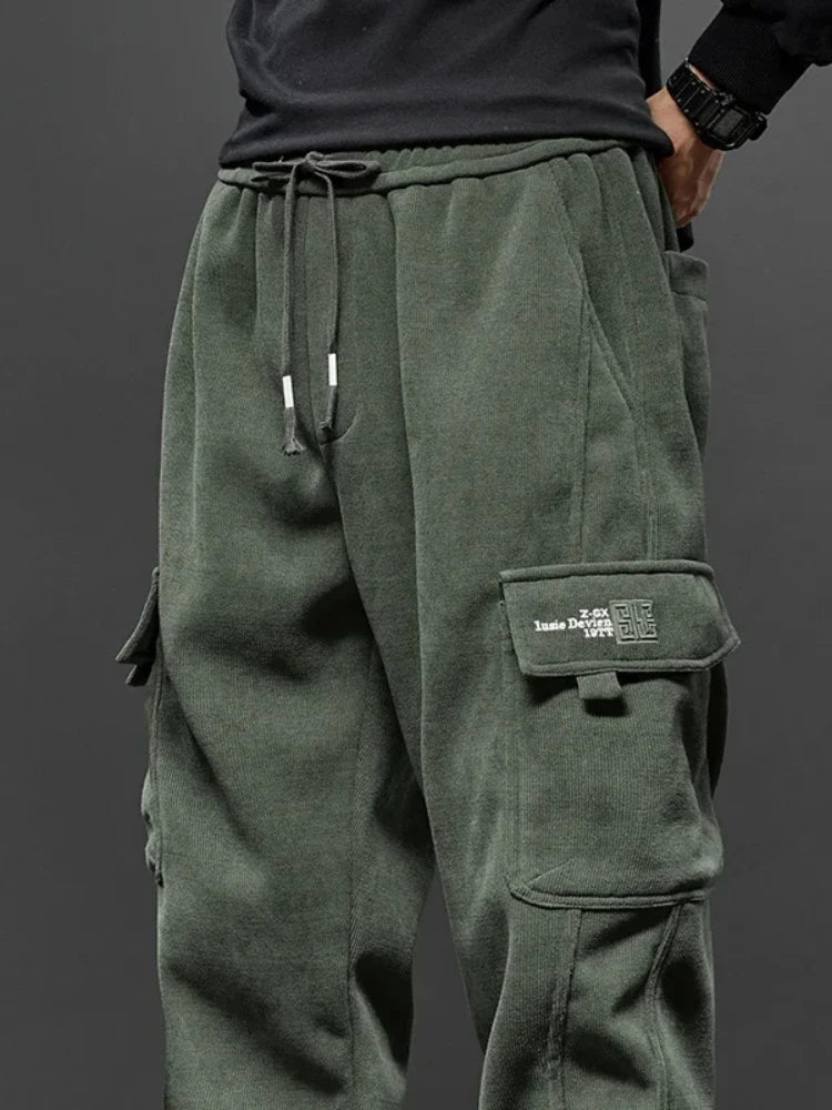 New Style Elastic Waist Casual Pants for Men