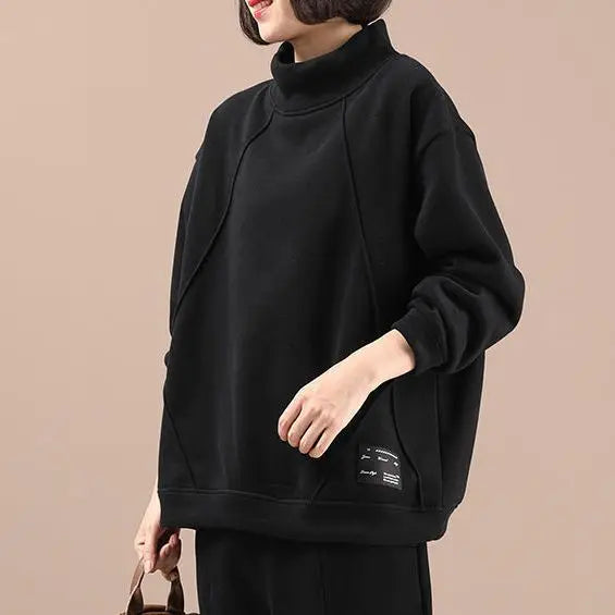 Fashion Sweatshirts Thickened Velvet Korean Style