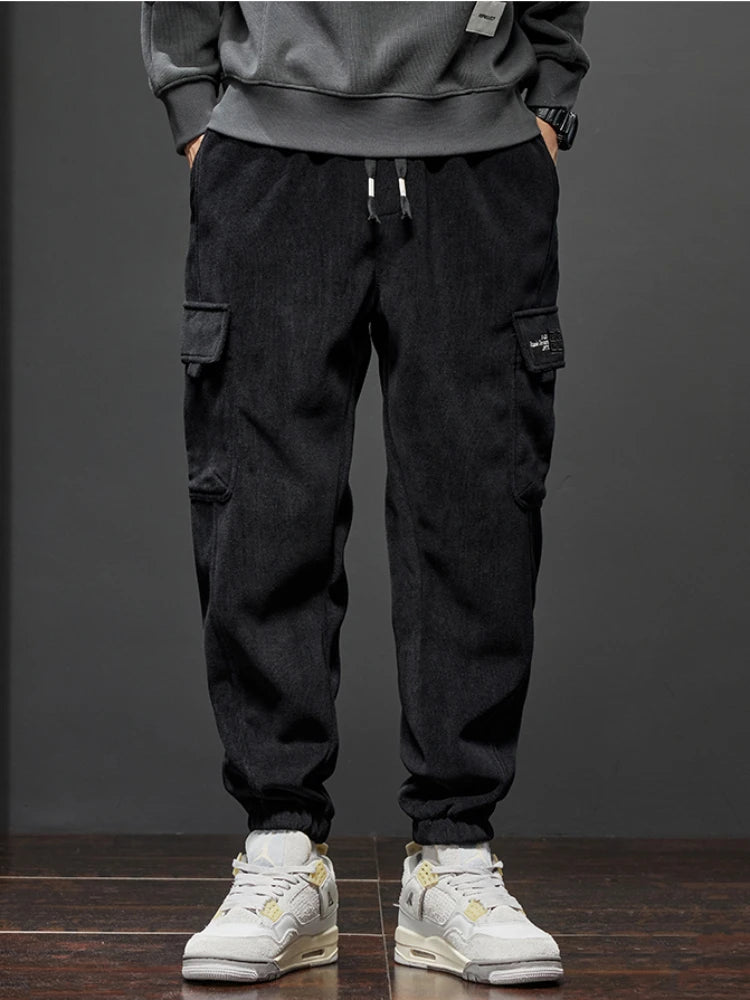 New Style Elastic Waist Casual Pants for Men