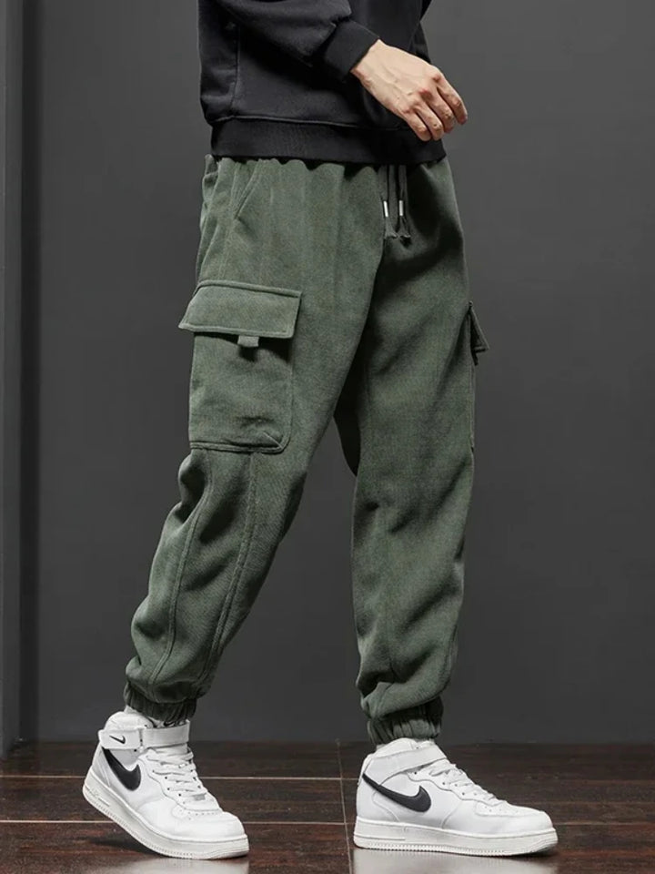 New Style Elastic Waist Casual Pants for Men