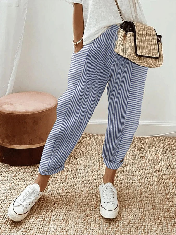 Emma™ | Casual Women's Striped Pants