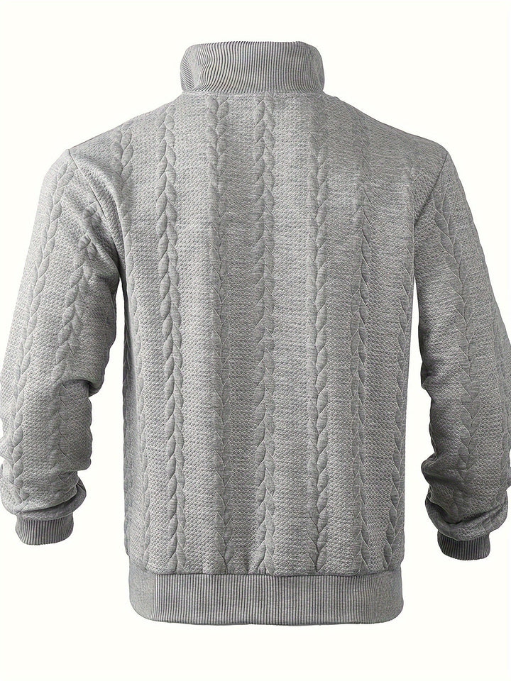 Roberto™ -Vintage men's zip-up sweater