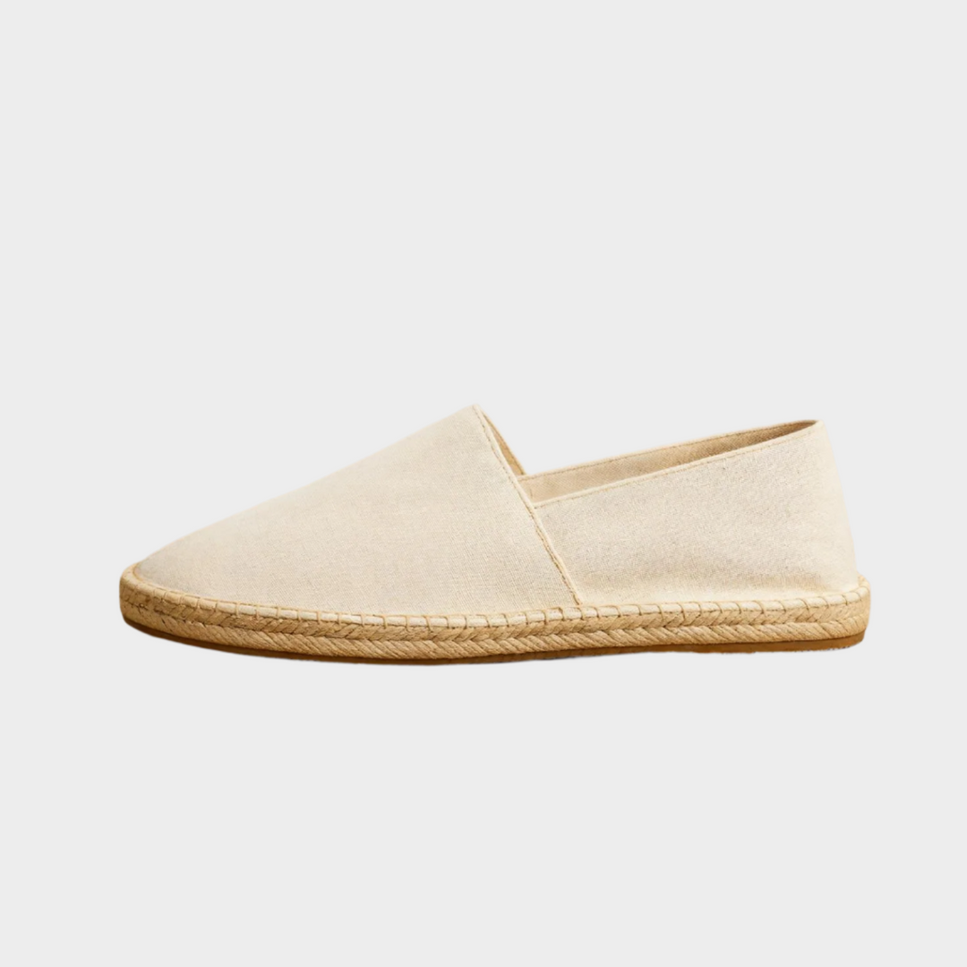 Cozy Linen Espadrille Slip-Ons: Breathable Summer Footwear, Comfortable Casual Shoes