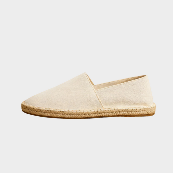 Cozy Linen Espadrille Slip-Ons: Breathable Summer Footwear, Comfortable Casual Shoes