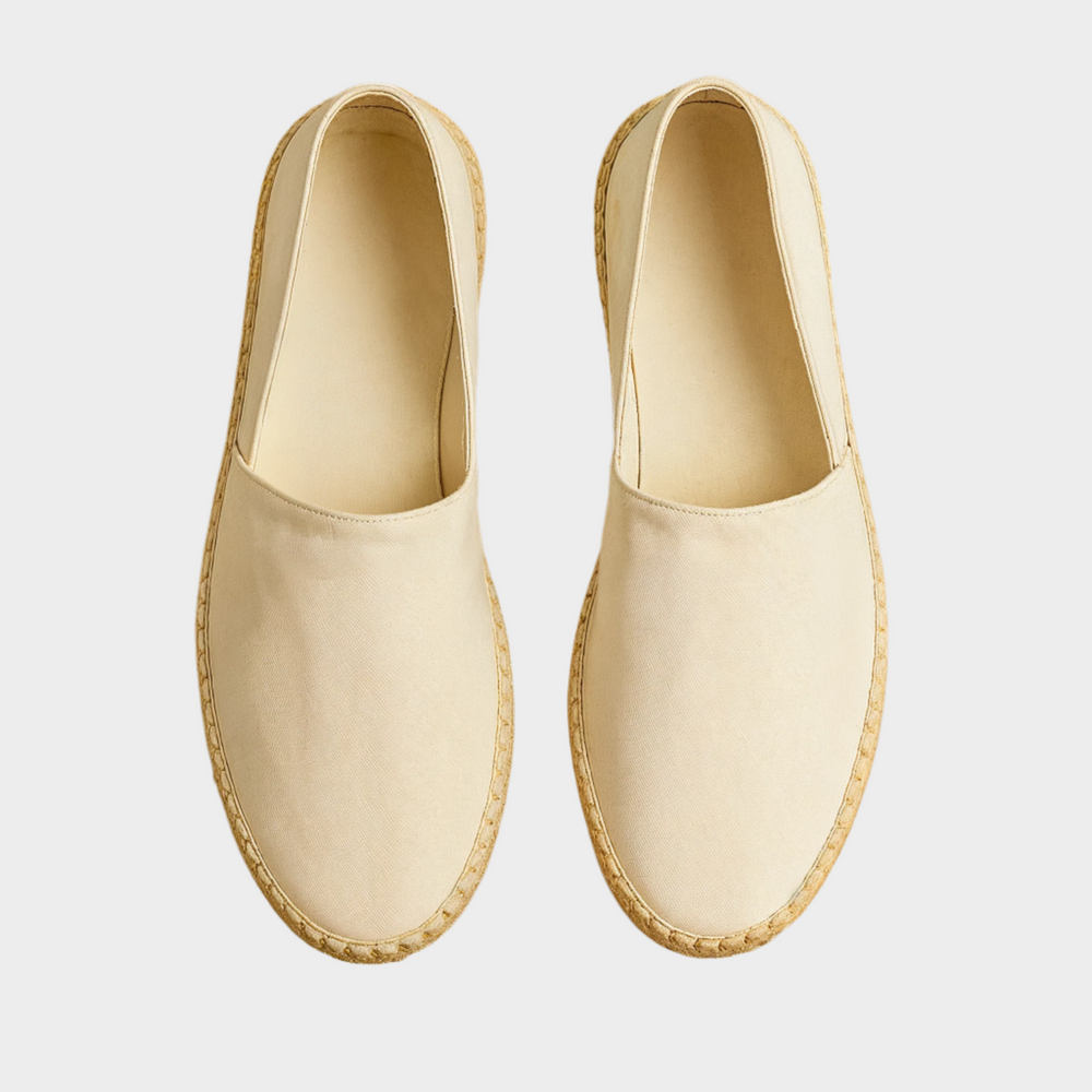 Cozy Linen Espadrille Slip-Ons: Breathable Summer Footwear, Comfortable Casual Shoes
