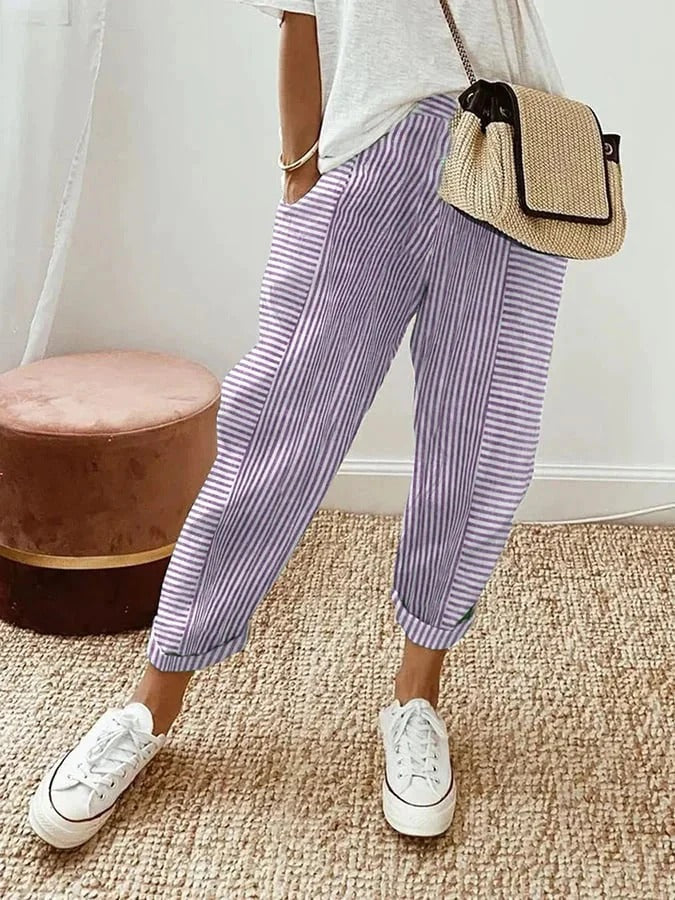 Emma™ | Casual Women's Striped Pants